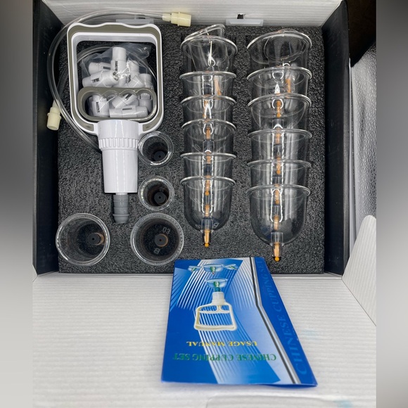 BRAND NEW Eambond Quality Cupping Set w/ 18 plastic cups - Picture 2 of 6